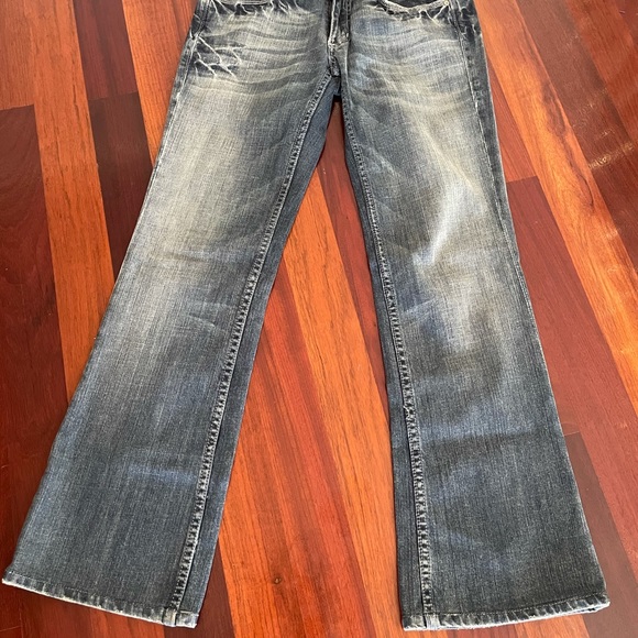 Miss Me Blue Jeans Cowhide - Picture 5 of 13